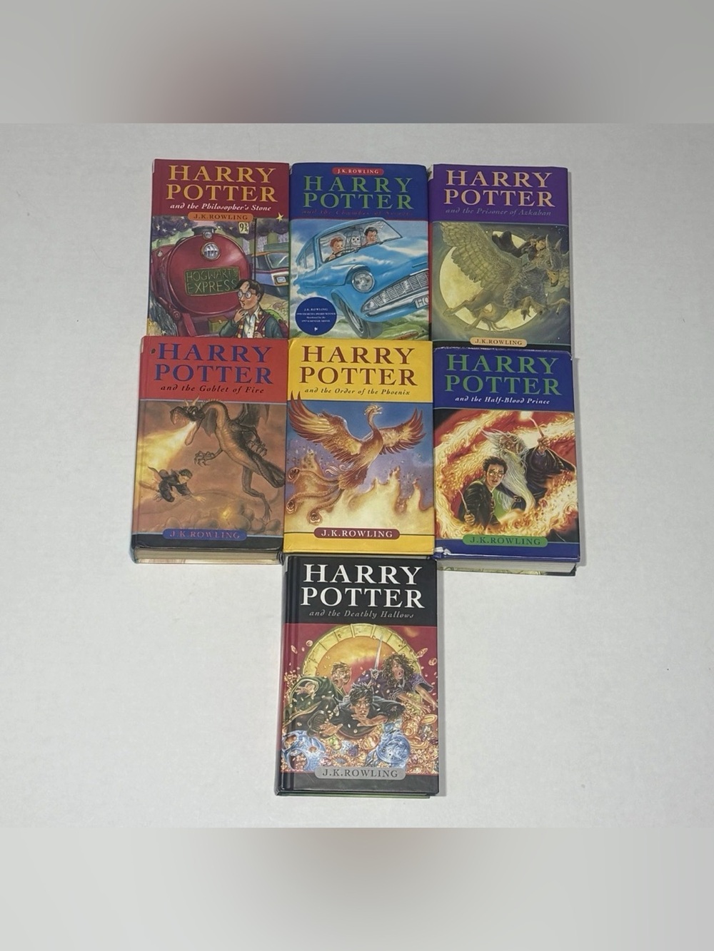 Harry Potter Complete Set – All 7 Books (Hardcover Bundle) some dust jackets